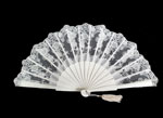 Silk and Lace Fan in Ivory Colour. Ref. 1713 26.030€ #503281713